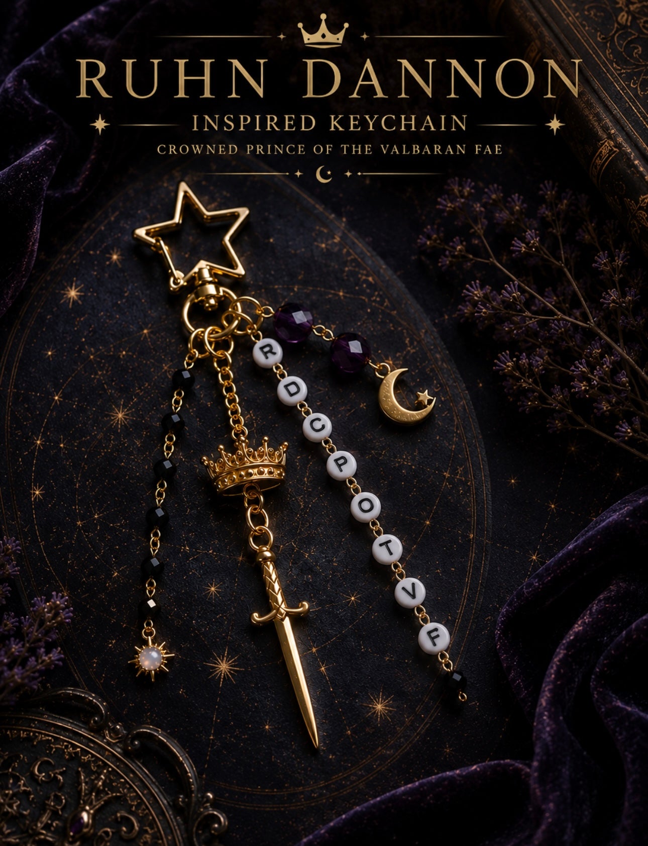 Crowned Prince Keychain✨