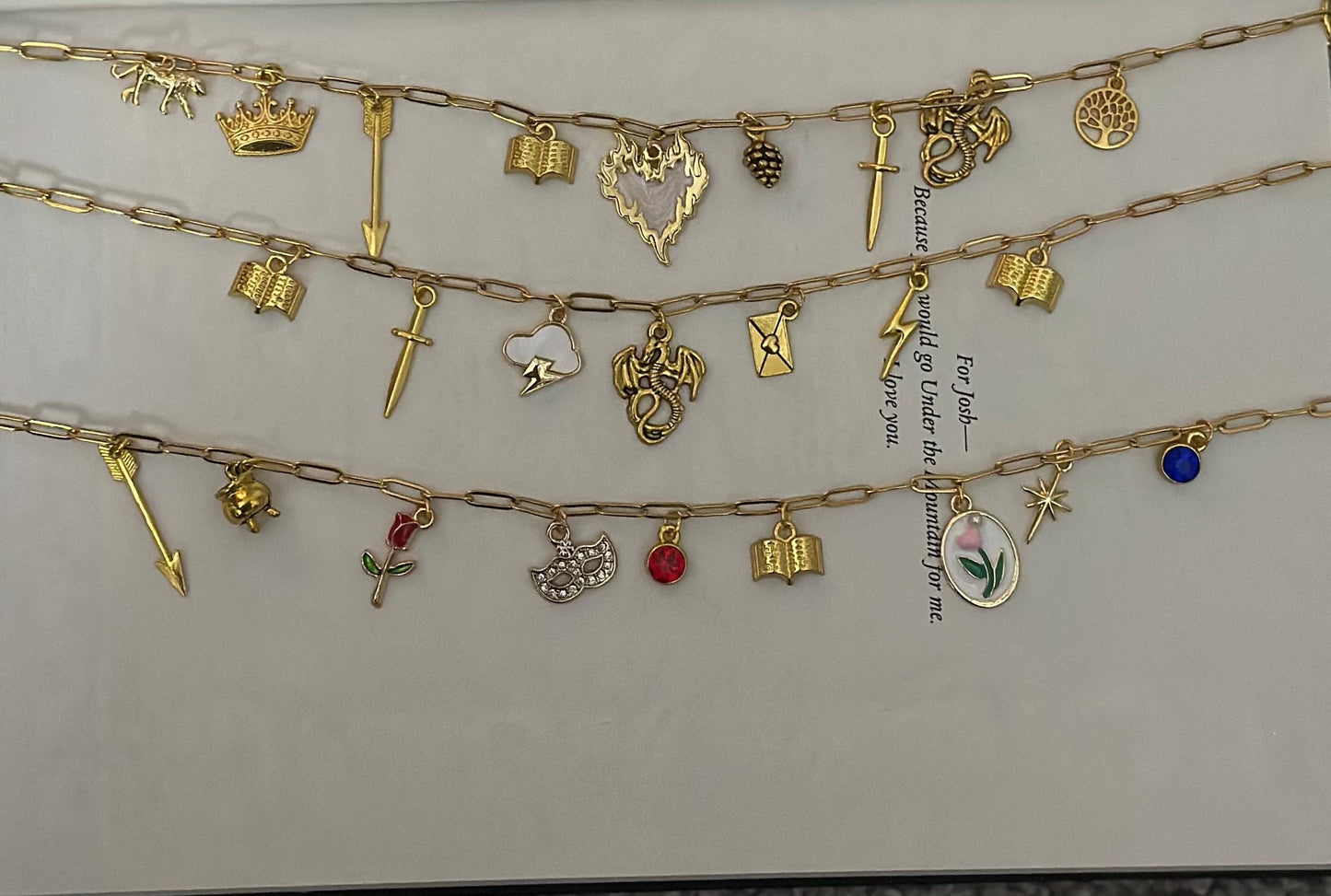 Bookish Inspired Bag Charms