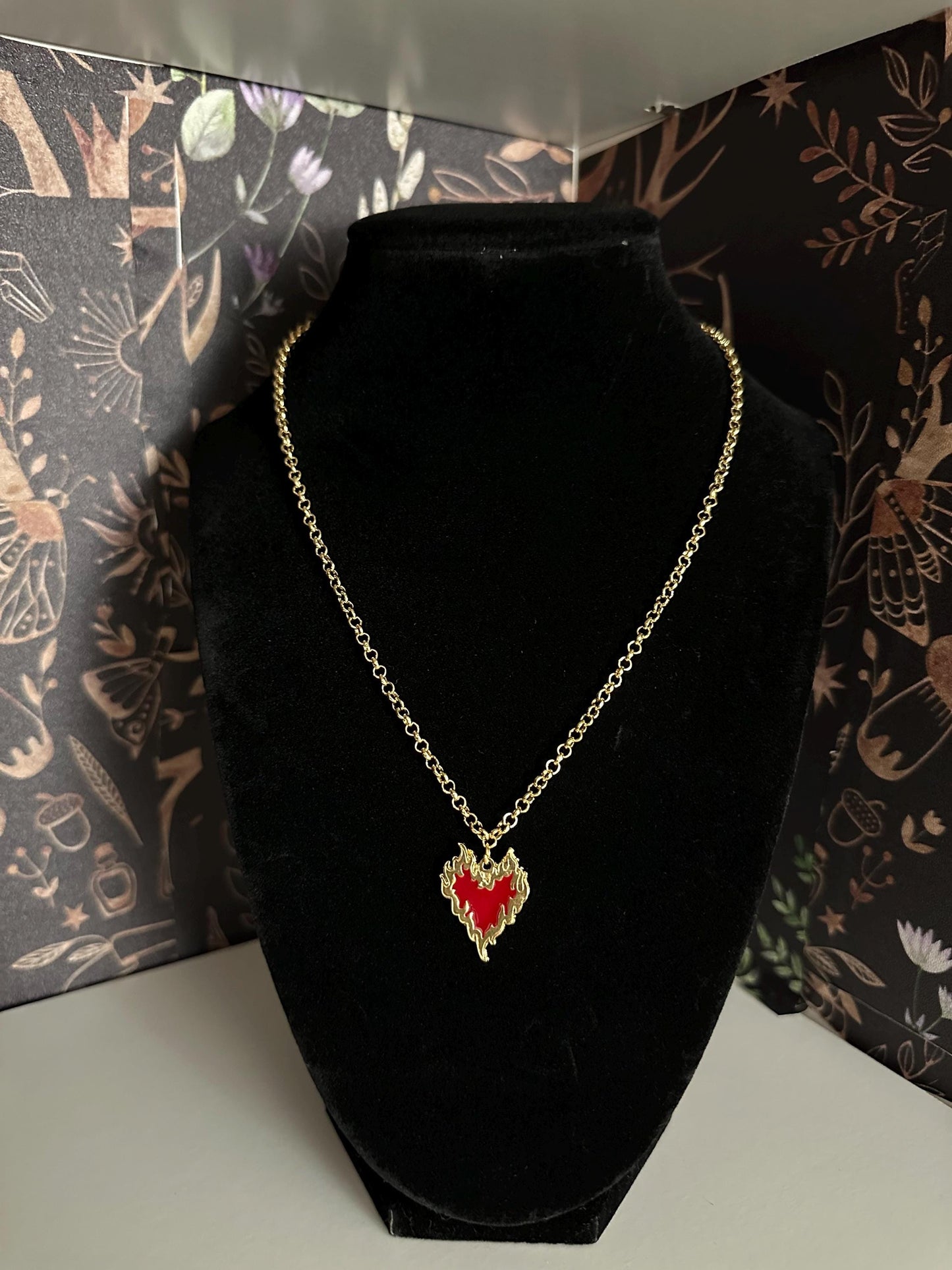 Heart Ablaze Necklace