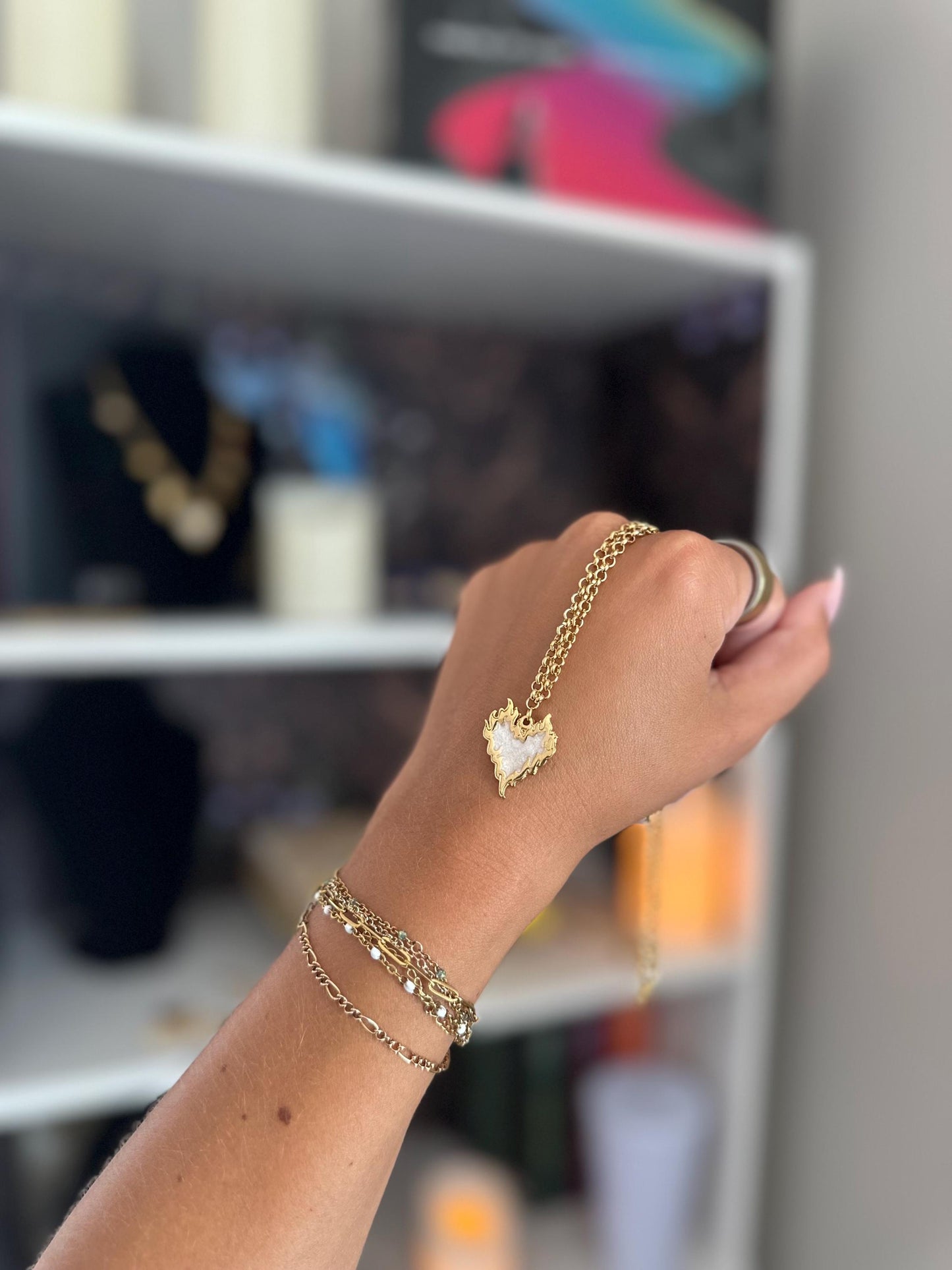 Heart Ablaze Necklace