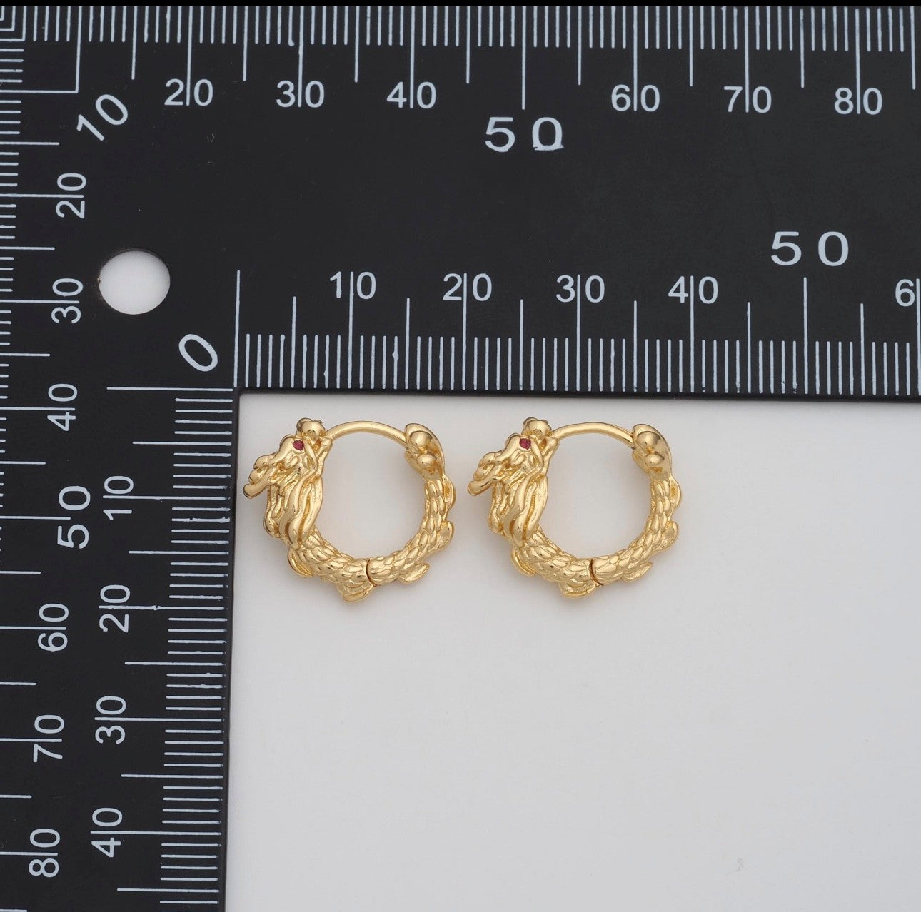 Dragon Huggie Earrings